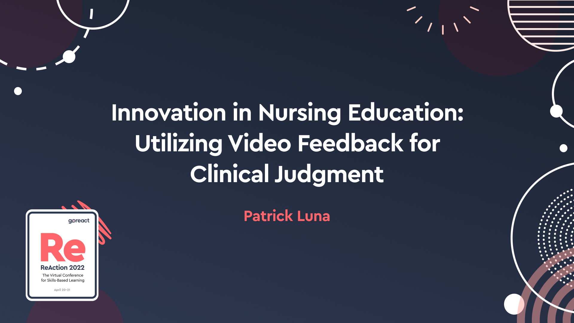 Innovation in Nursing Education: Utilizing Video Feedback for Clinical Judgment