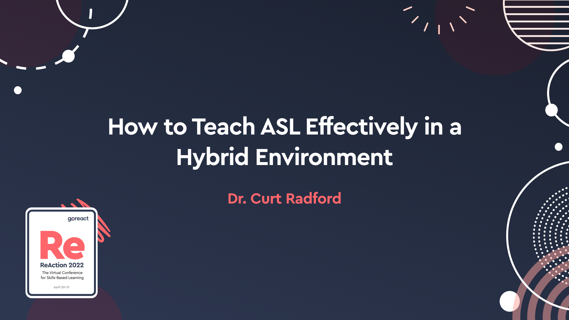 How to Teach ASL Effectively in a Hybrid Environment