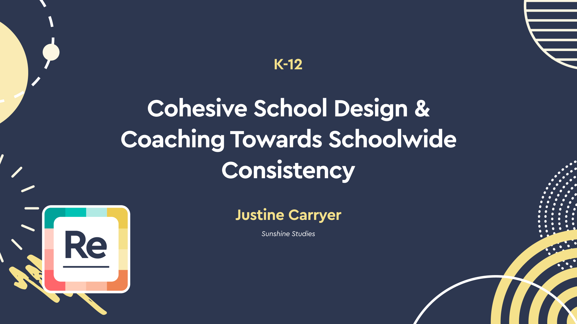 Cohesive School Design & Coaching Towards Schoolwide Consistency